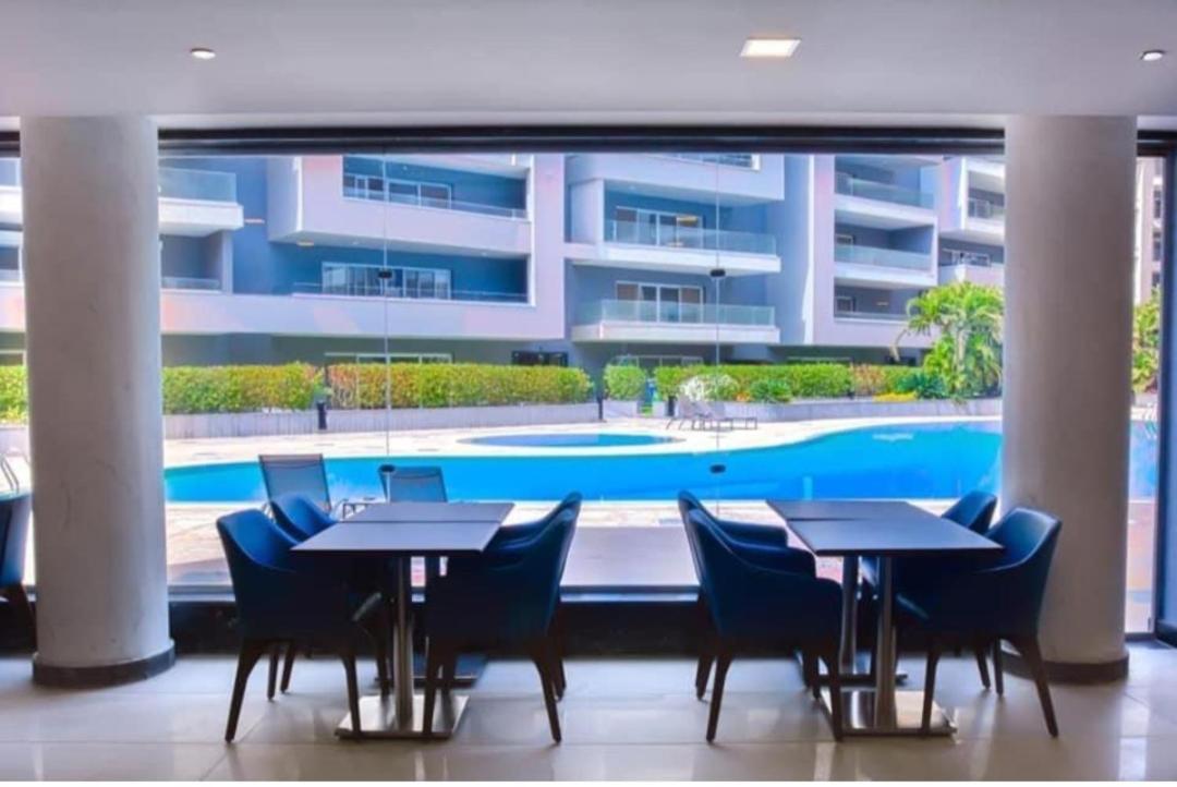 Fully Furnished Apartment At Ocean Blue Compound Каїр Екстер'єр фото